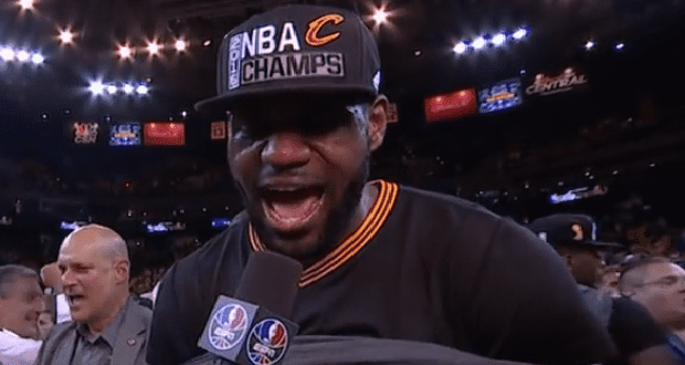 LeBron James Game 7 cavs