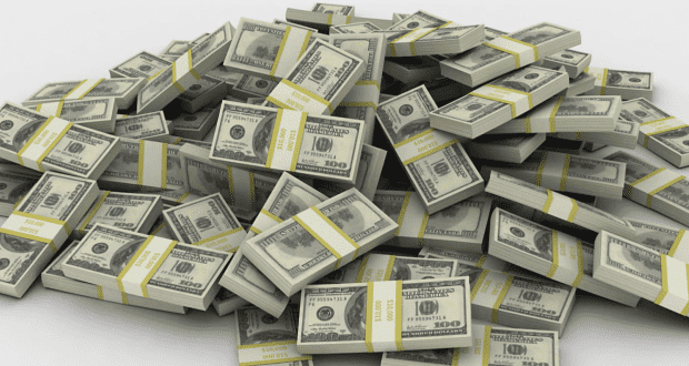 salaires, dollars