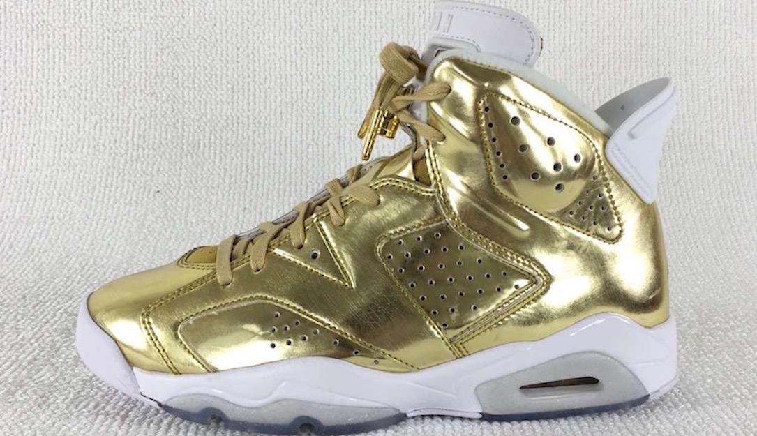 Air Jordan 6 Pinnacle Metallic Gold