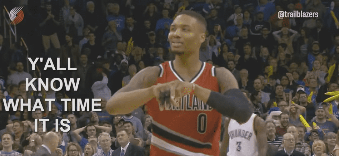 Damian Lillard blazers
