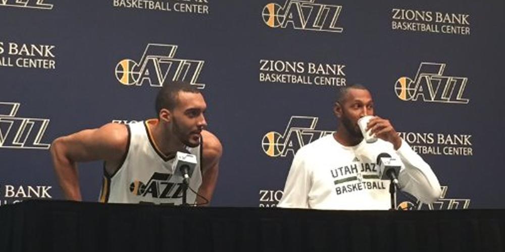 Rudy Gobert Boris Diaw