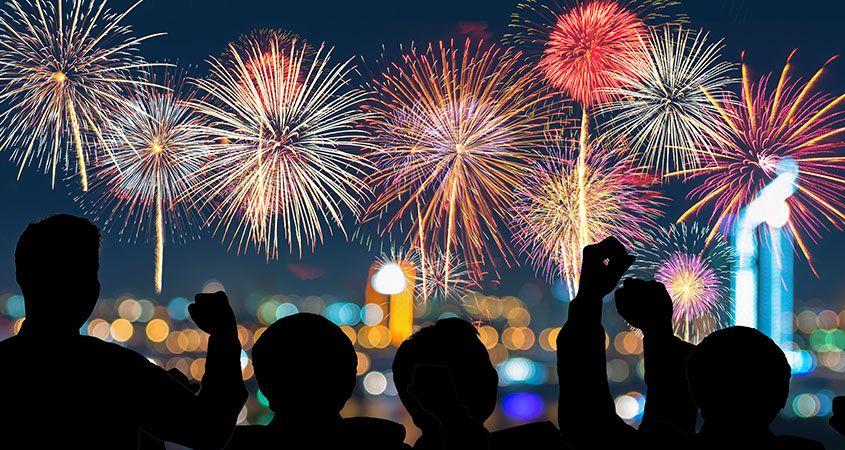 Feu d'artifice programme