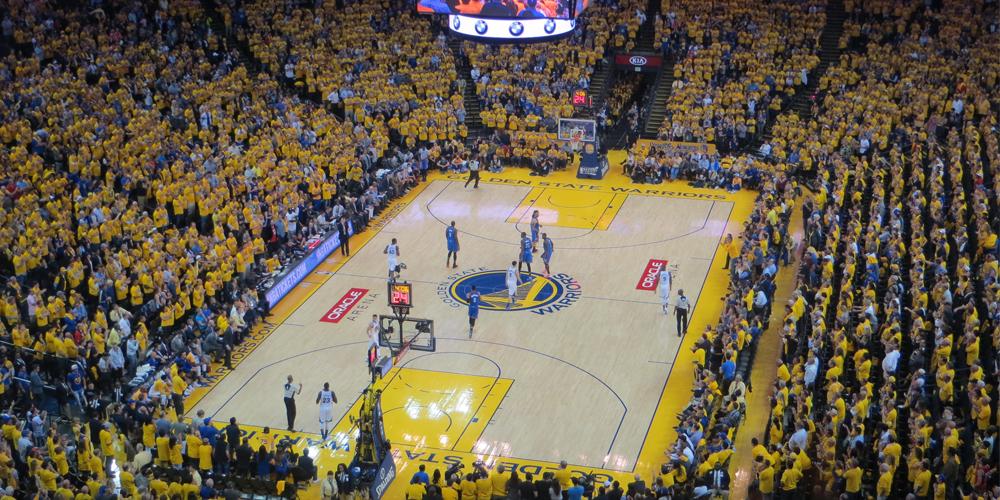 oracle arena warriors salles NBA