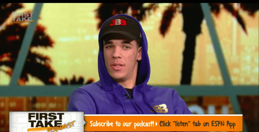 Lonzo Ball ESPN
