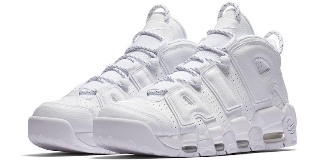 Nike Air More Uptempo Triple White