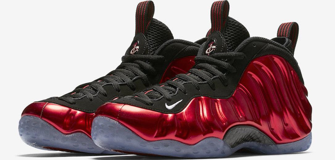 Nike Air Foamposite Metallic Red