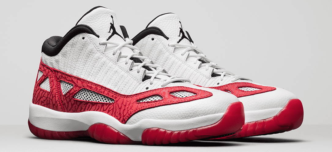 Air Jordan 11 Low IE Fire Red