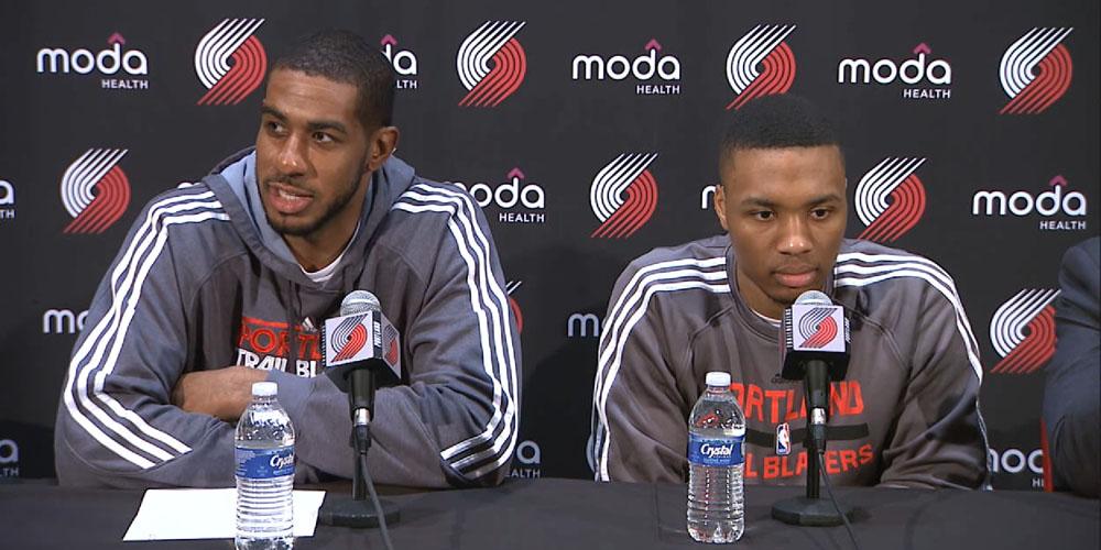LaMarcus Aldridge Damian Lillard