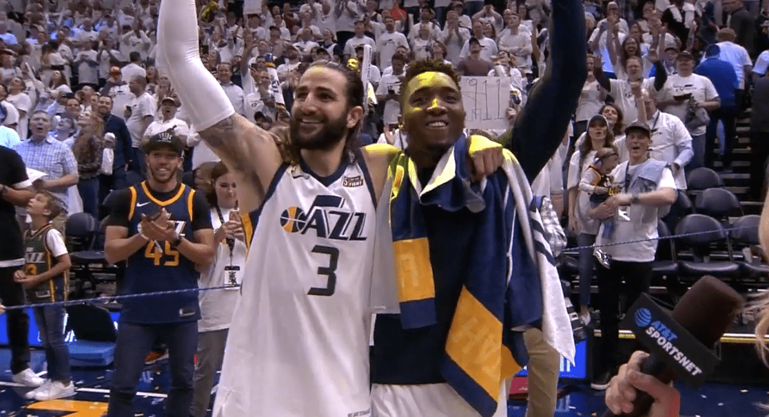 Jazz utah rubio mitchell