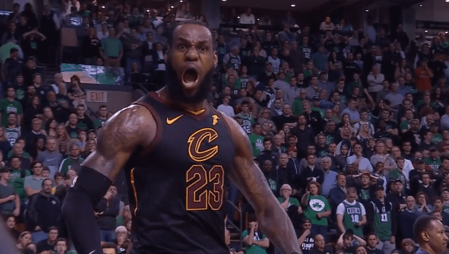 LeBron James cavaliers Boston