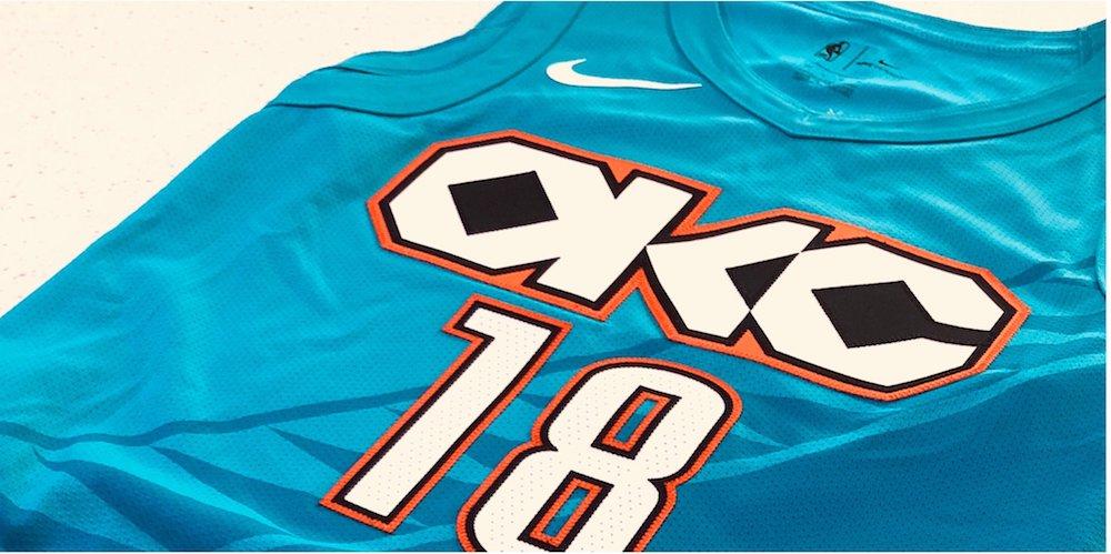 Oklahoma City thunder maillot