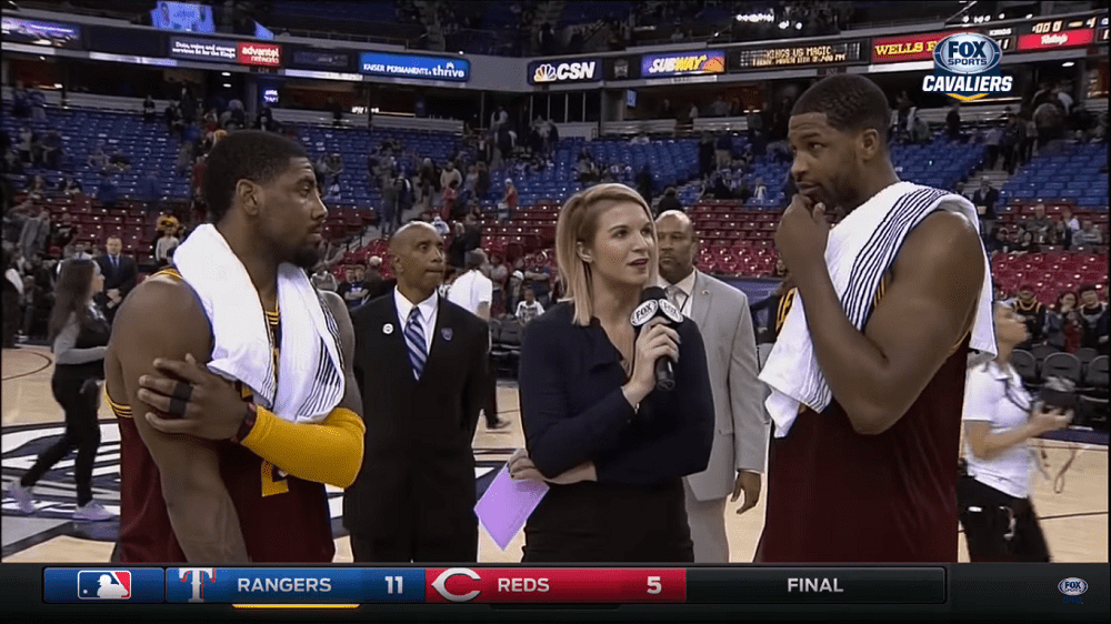 Kyrie Irving Tristan Thompson