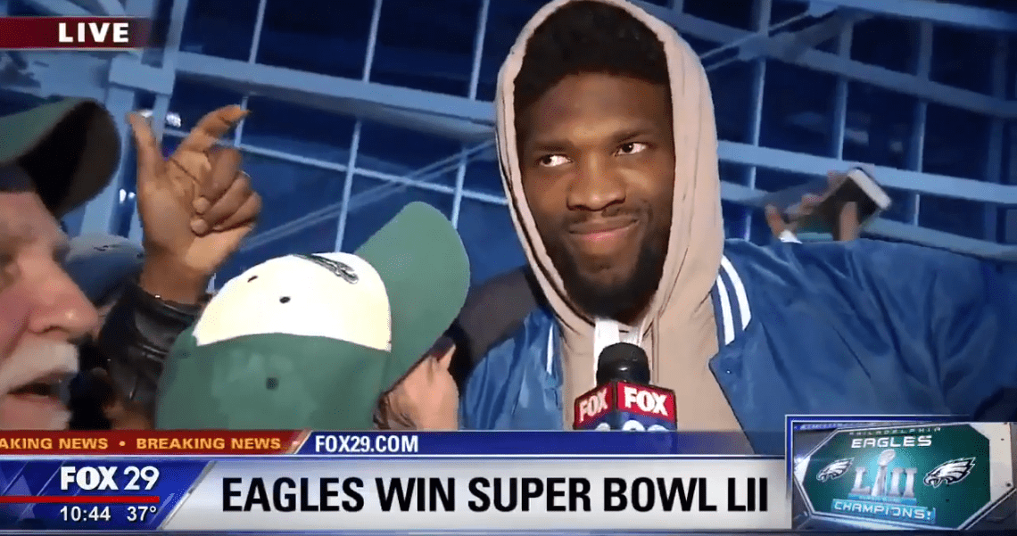 Super Bowl joel embiid