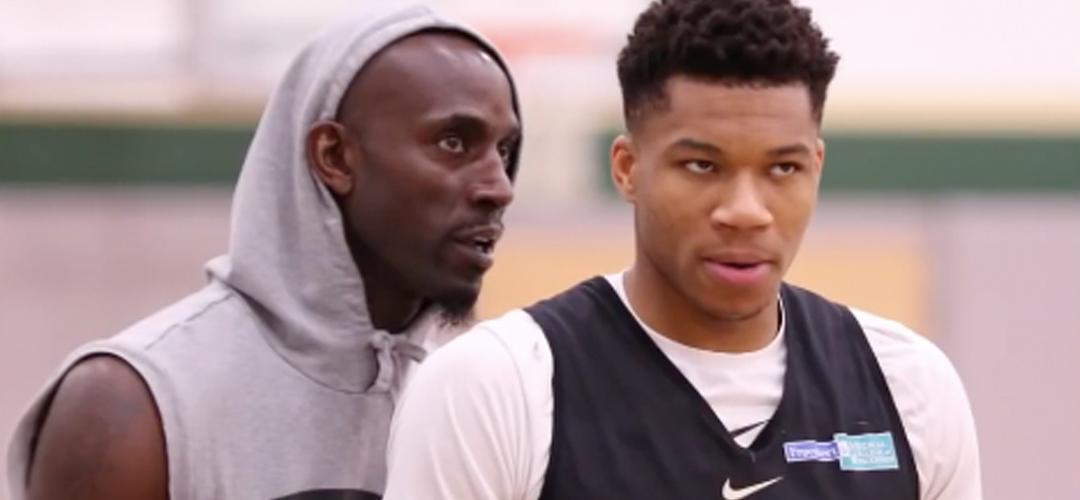 Kevin Garnett Giannis Antetokounmpo