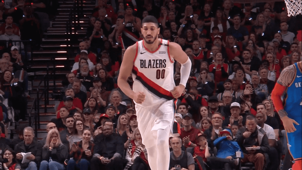Enes Kanter Portland Trail Blazers