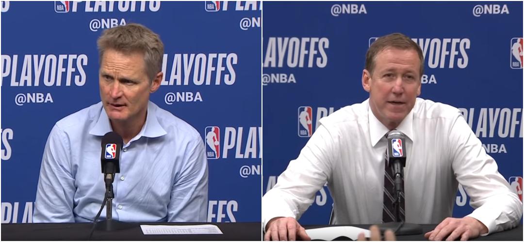 Steve Kerr Terry Stotts