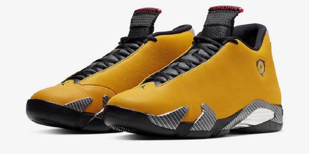 Air Jordan 14 Reverse Ferrari (Yellow Ferrari)