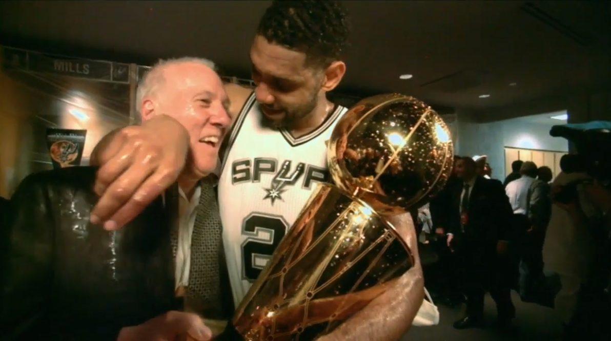 Tim Duncan Gregg Popovich Spurs