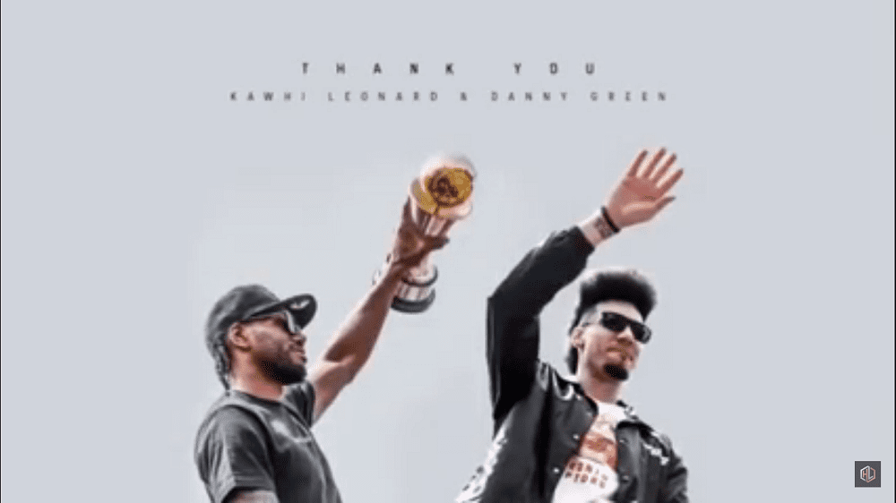 Tribute Raptors Kawhi Leonard Danny Green