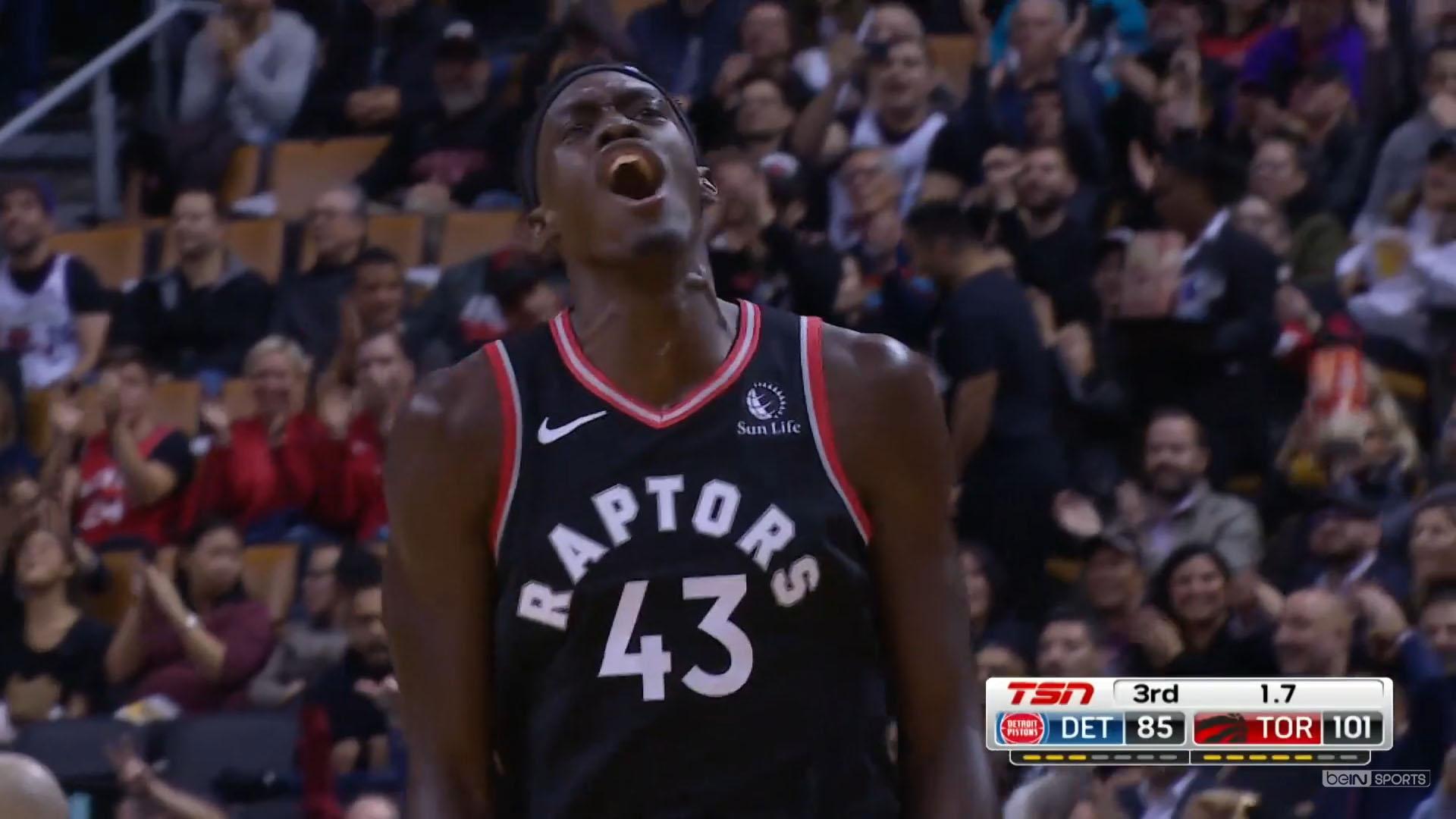 Pascal Siakam 30 octobre 2019