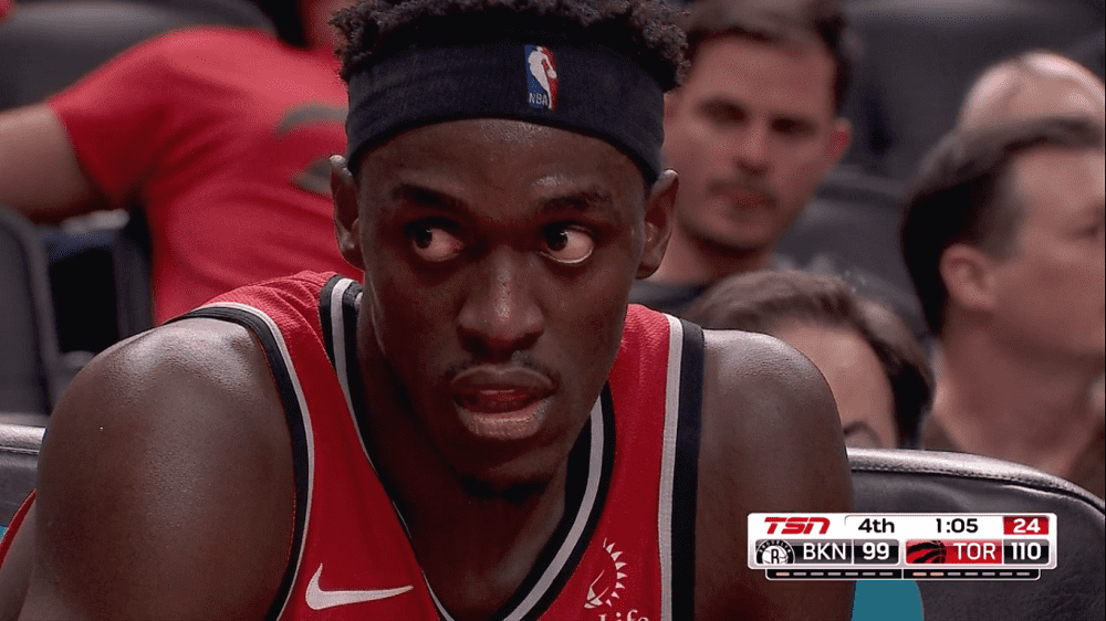 Pascal Siakam vs Nets 15 décembre 2019
