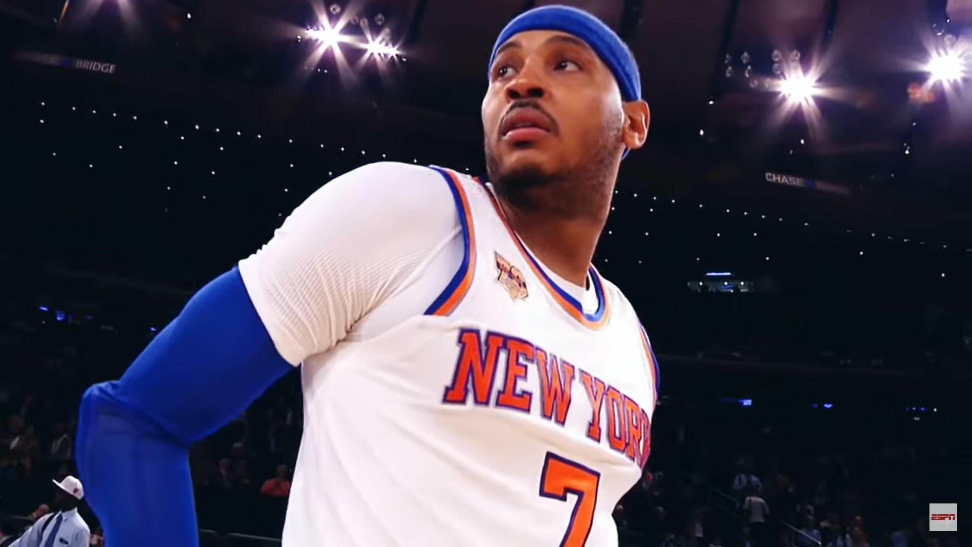 carmelo anthony knicks