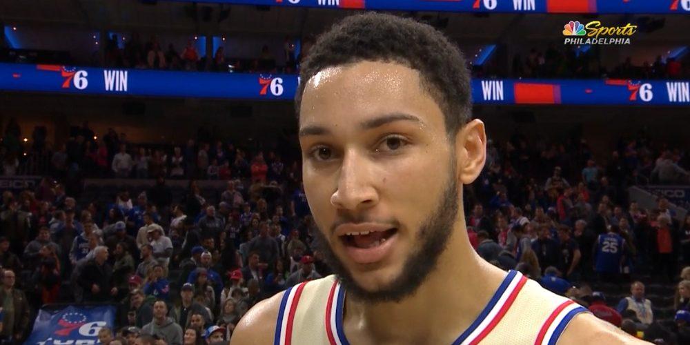 Ben Simmons 1er décembre
