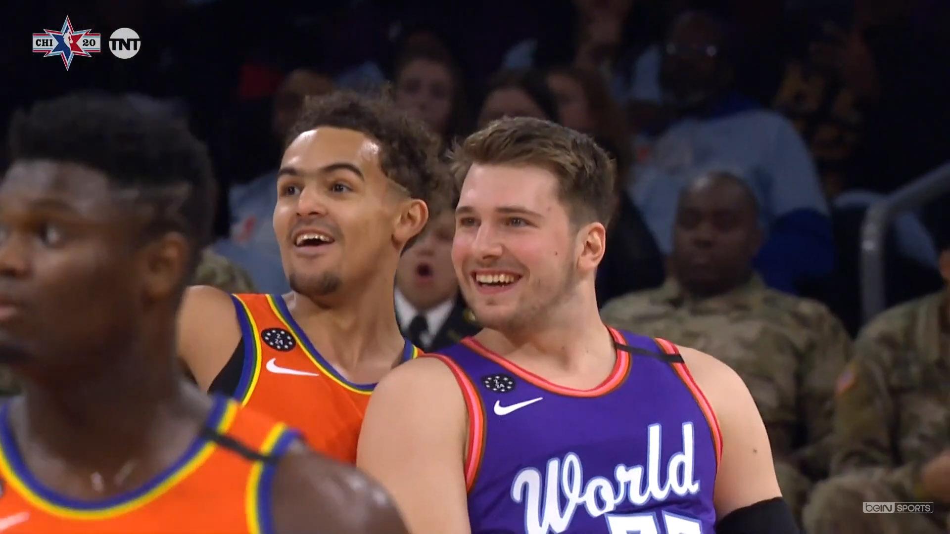 Luka Doncic Trae Young 15 février 2020