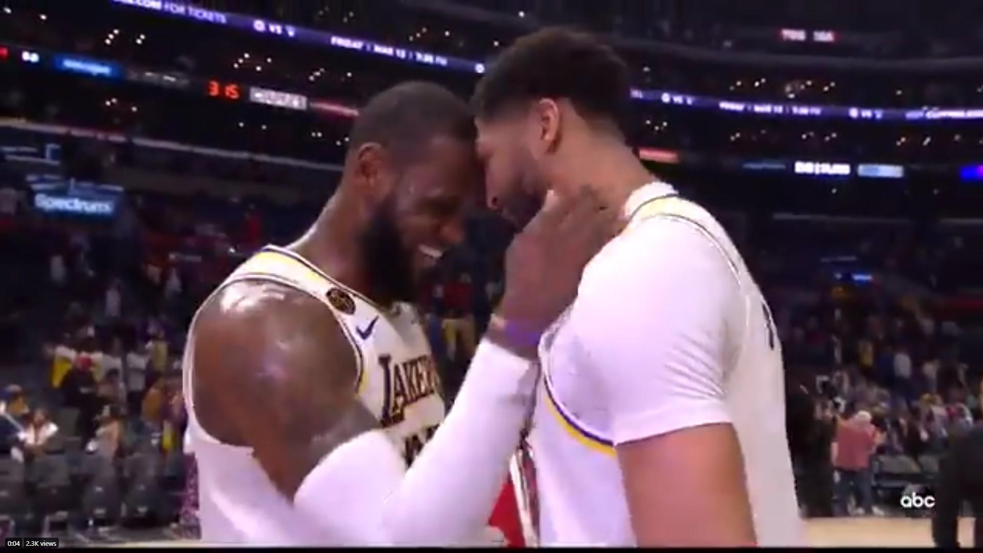 LeBron Davis Lakers