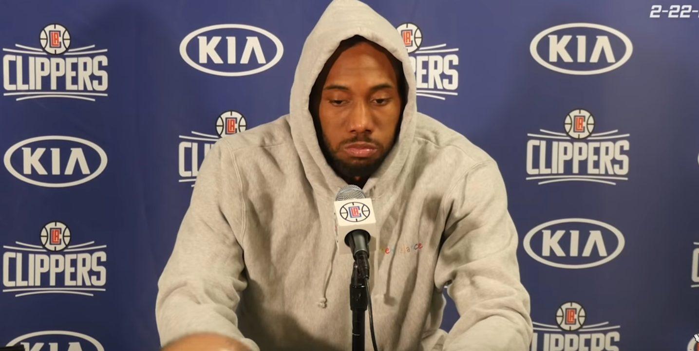 Kawhi Leonard 25 avril 2020
