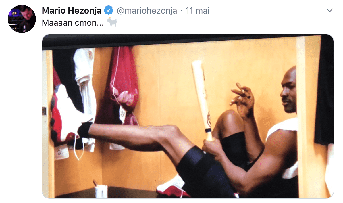 Michael Jordan - Mario Hezonja