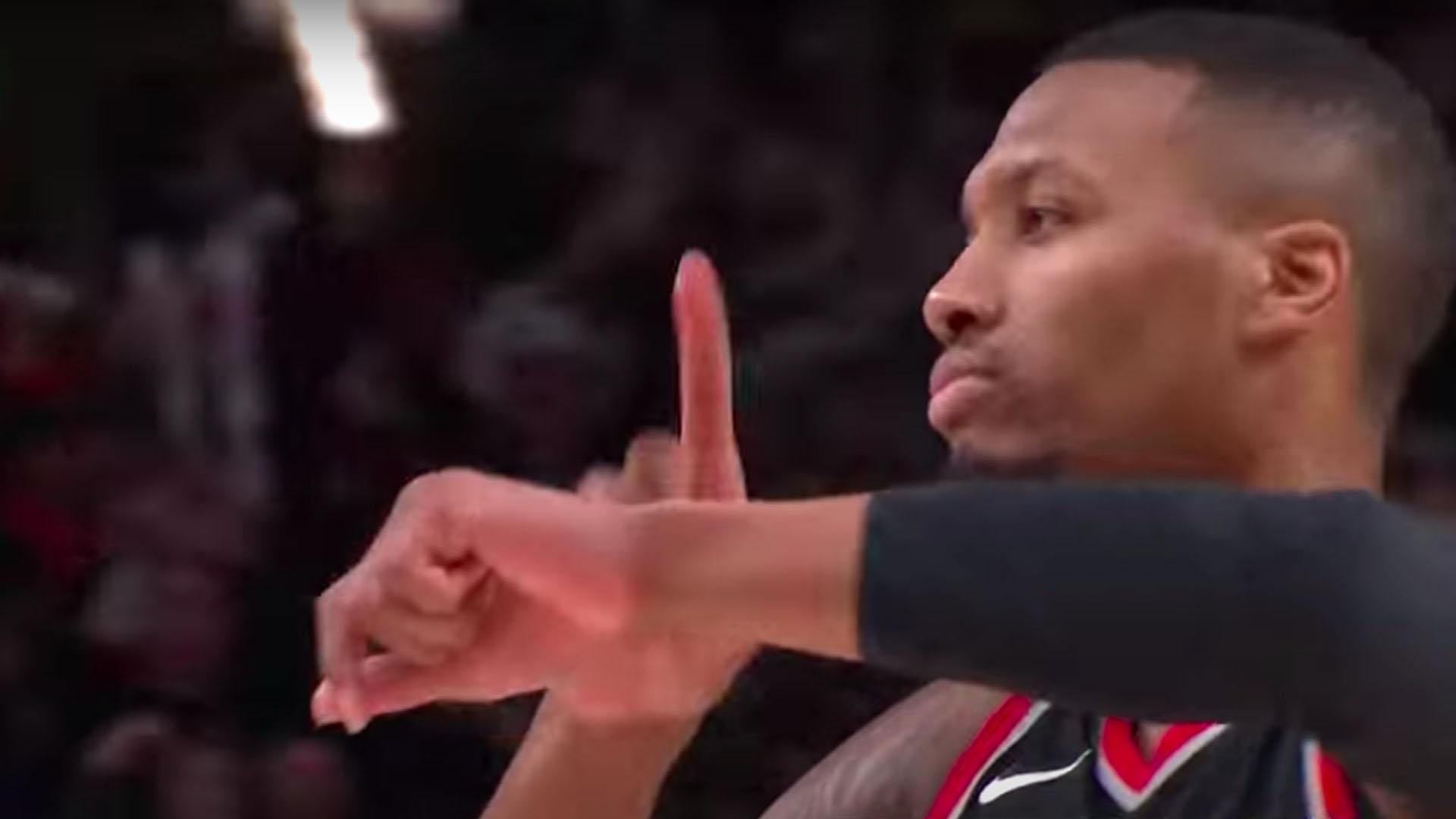 Damian Lillard Blazers Dame Time