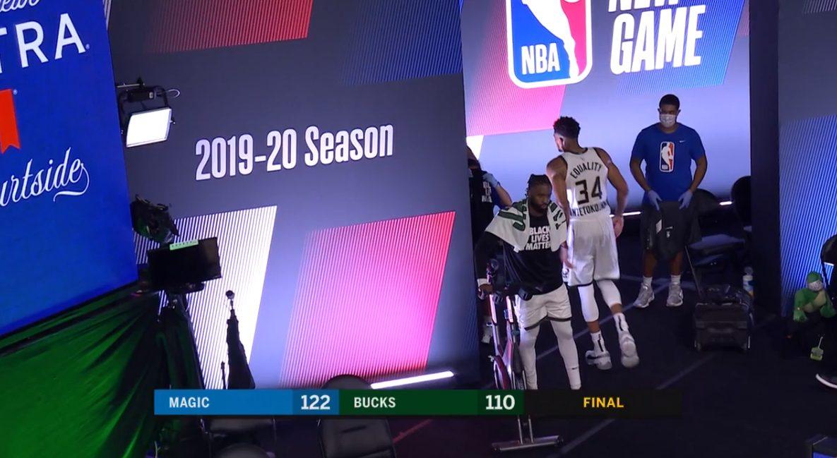 Giannis Antetokounmpo 18 août 2020