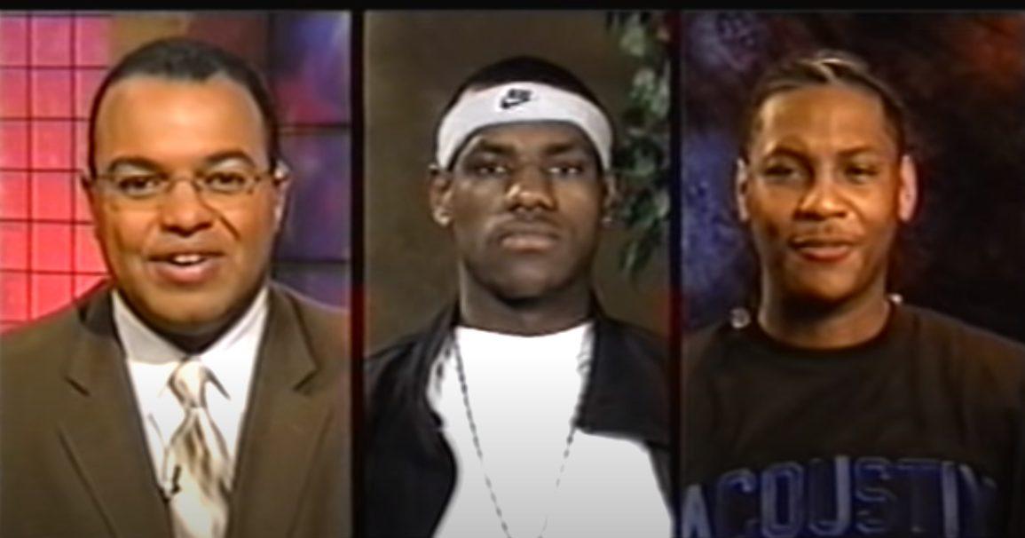 LeBron James Carmelo Anthony 23 août 2020