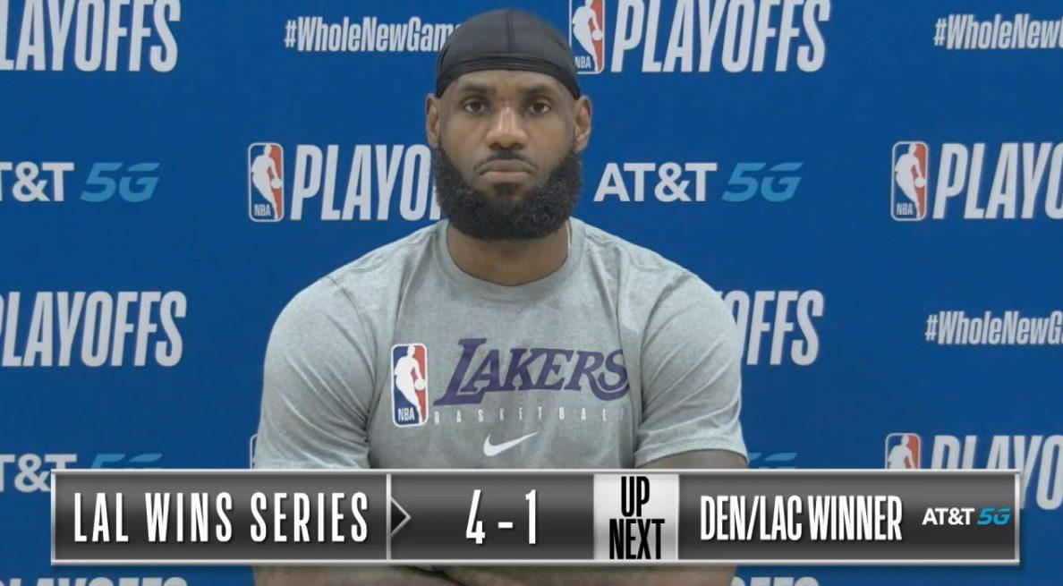 LeBron James 13 septembre 2020