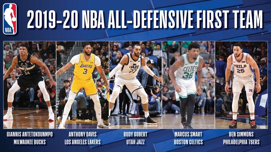 all-defensive team 9 septembre 2020