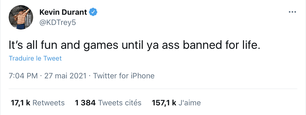 Kevin Durant Twitter