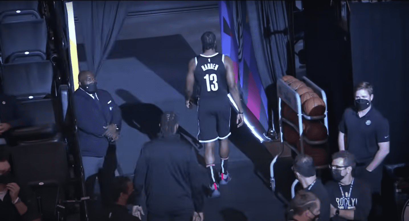 Harden blessure