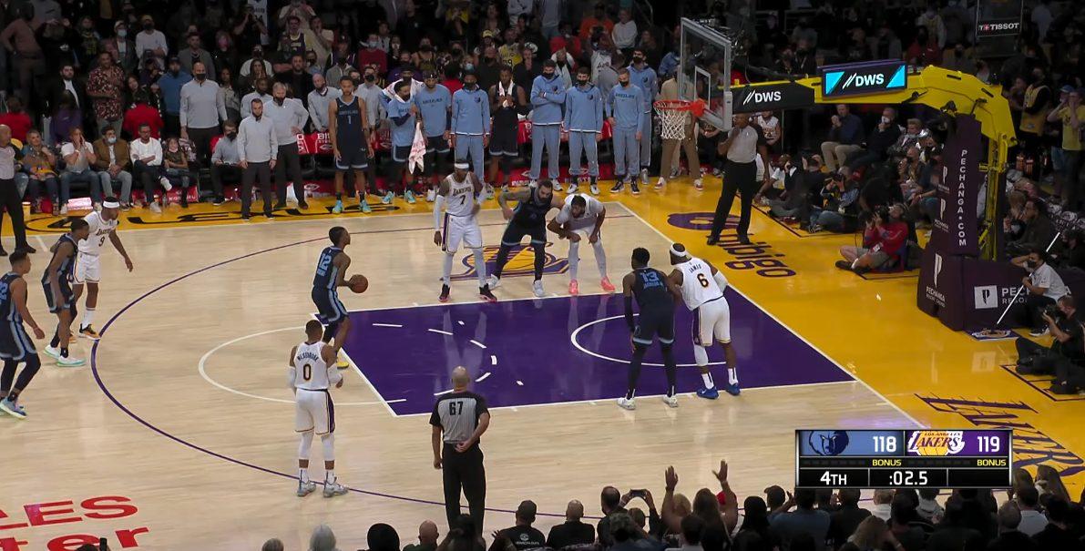 Ja Morant lancer 25 octobre 2021