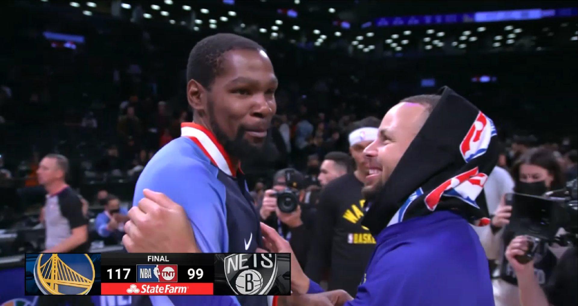 Steph Curry Kevin Durant 17 novembre 2021