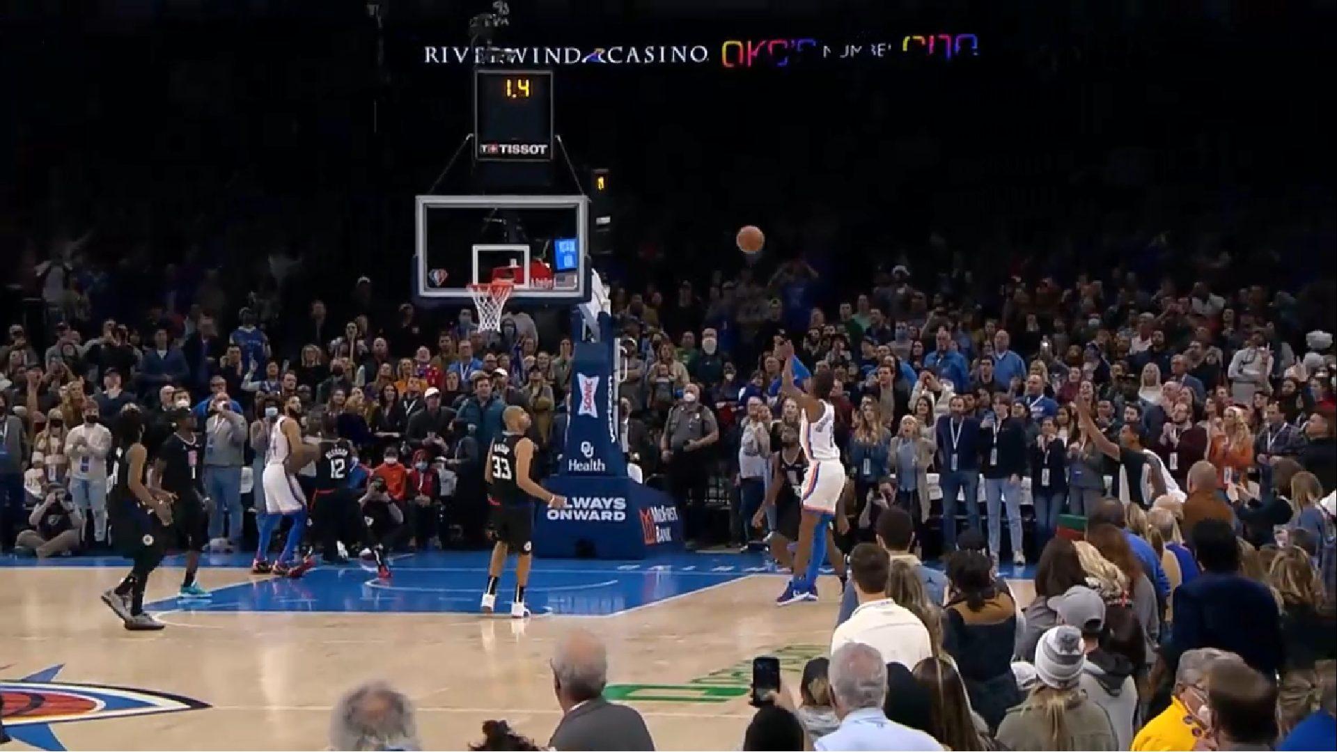 Shai Gilgeous-Alexander Thunder 19 décembre 2021