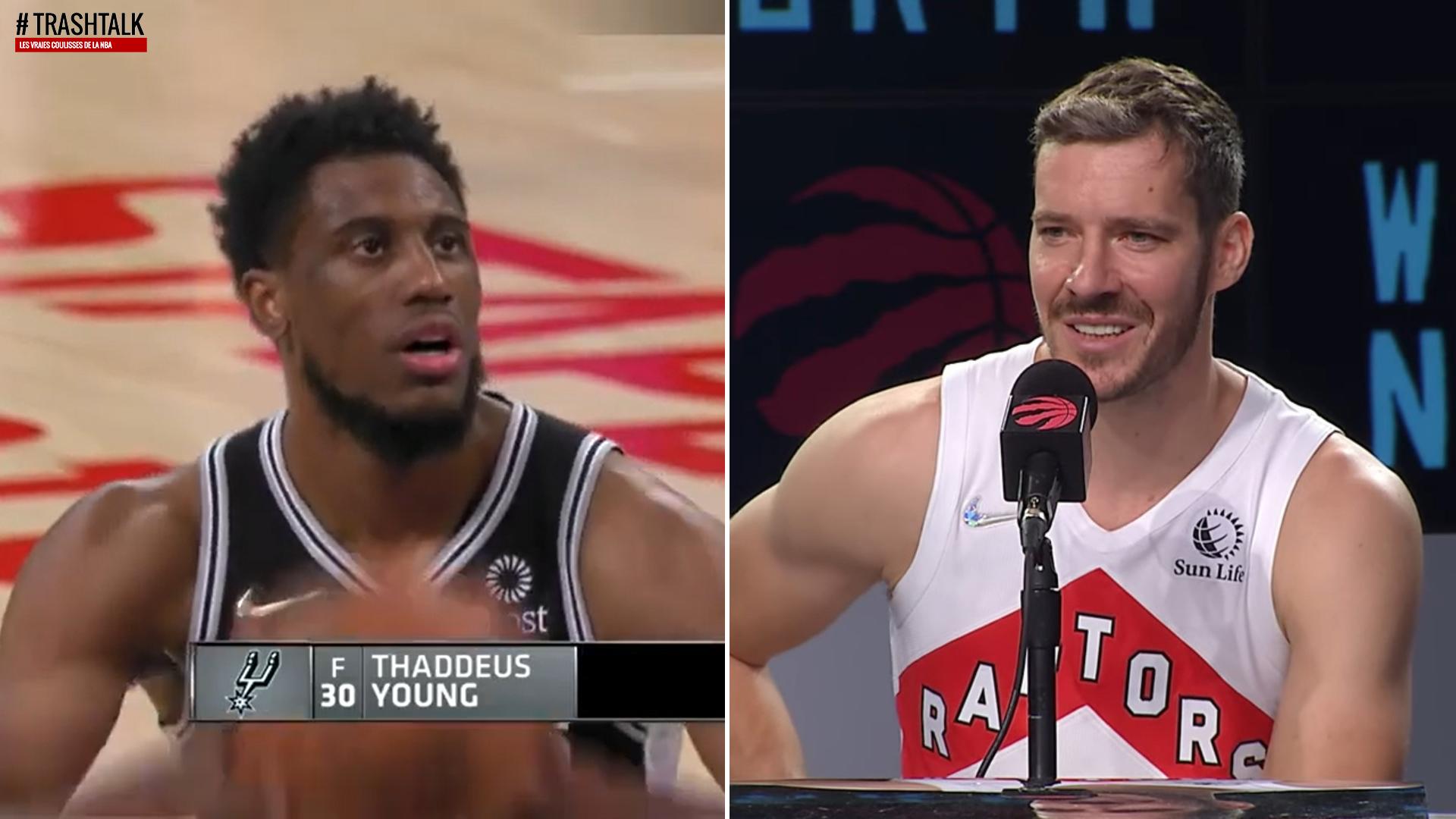 Thaddeus Young Goran Dragic 10 février 2022