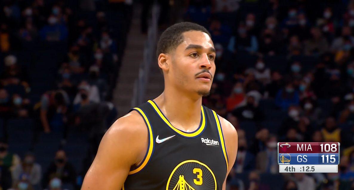 Jordan Poole 4 janvier 2021