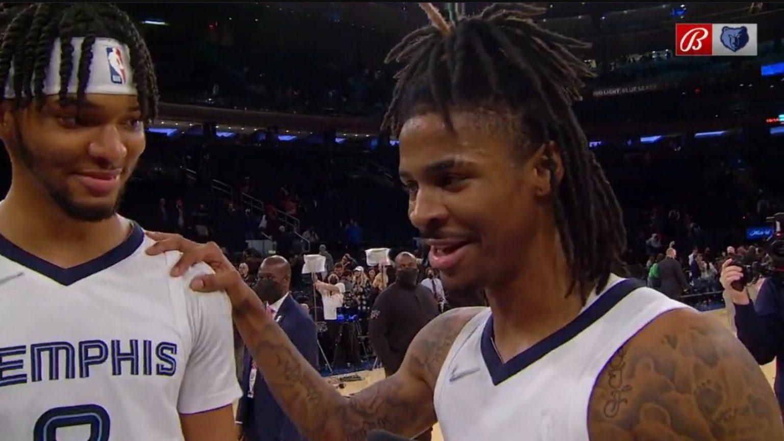 Ja Morant 3 février 2022