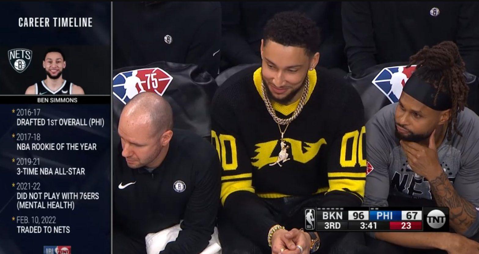 Ben Simmons 11 mars 2022