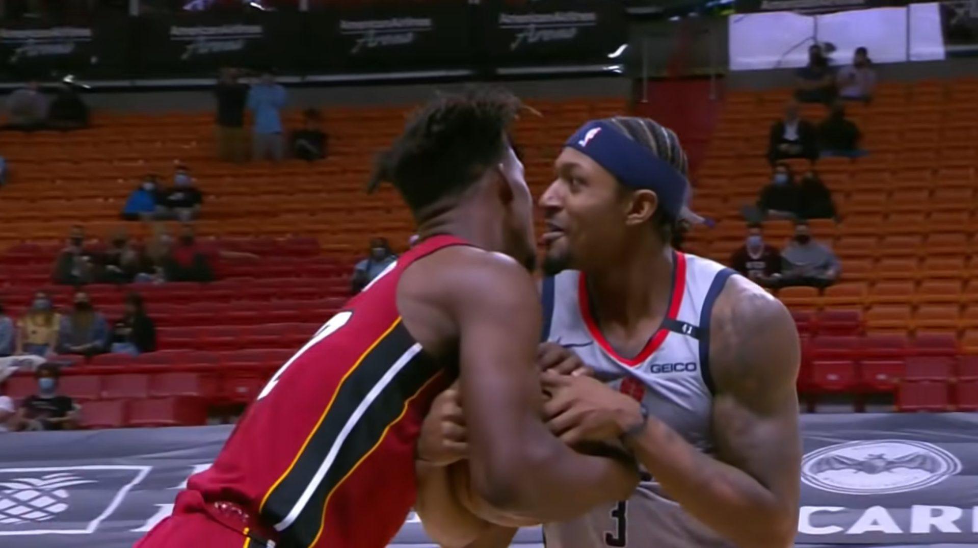 Bradley Beal Jimmy Butler 4 février 2021