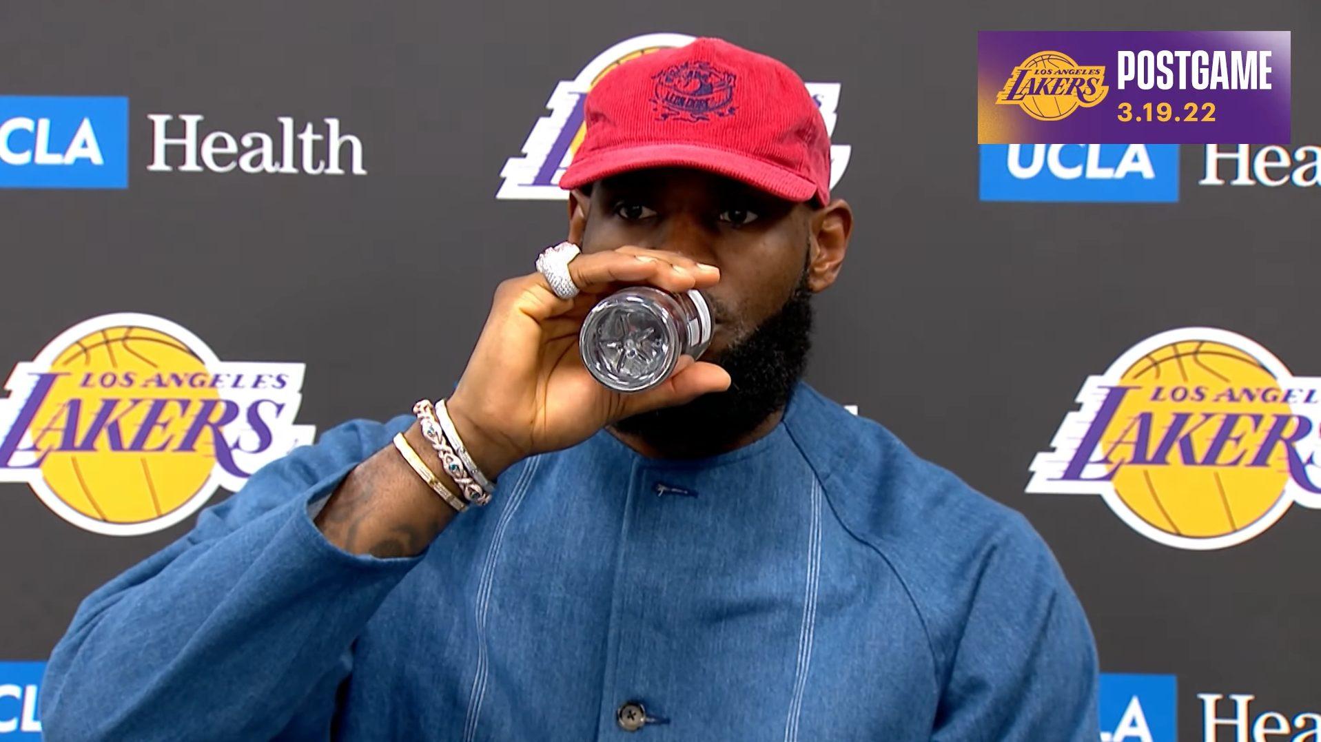 LeBron James 19 mars 2022