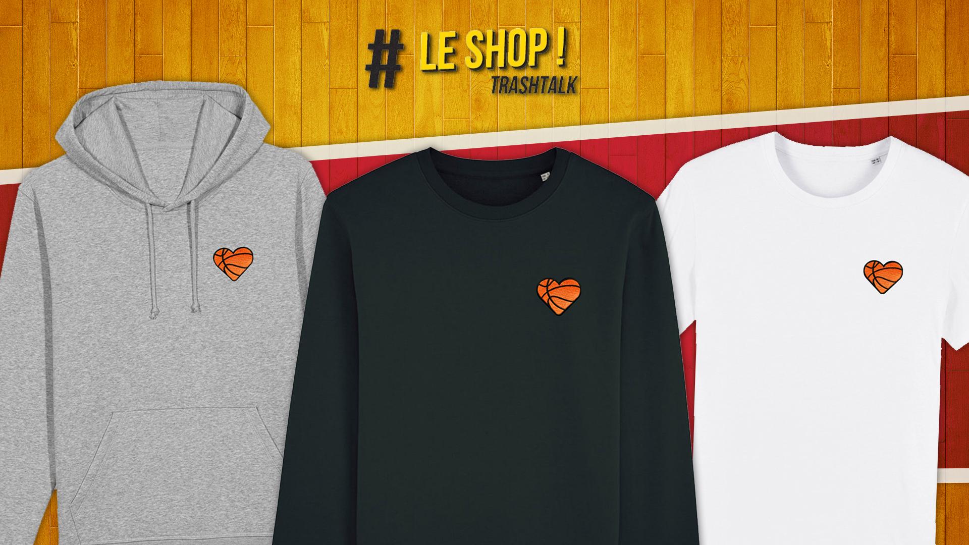 Vente flash Shop TrashTalk Bannière Coeur logo brodé