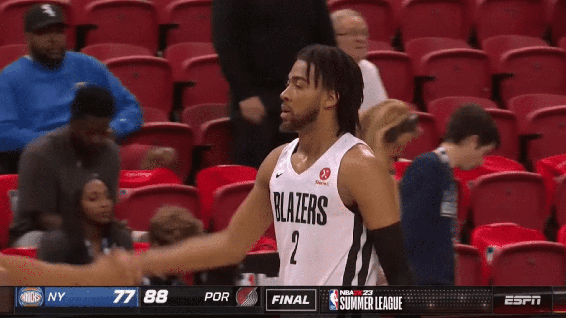 Summer League Blazers Knicks
