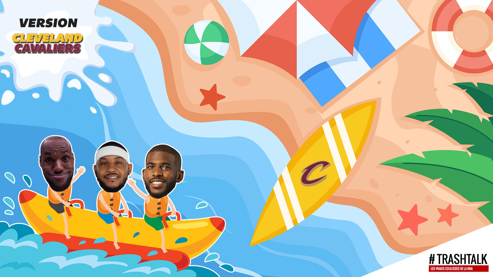 Cleveland Cavaliers Vacances joueurs NBA